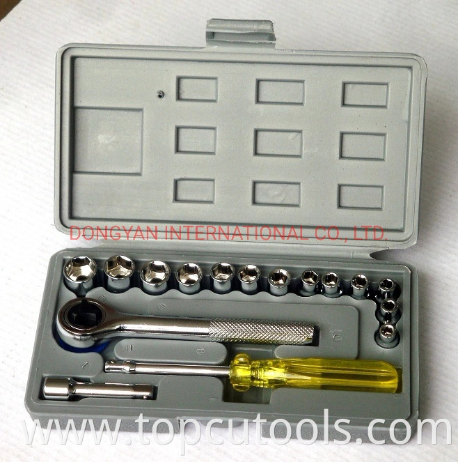 16PCS Socket Wrench Set